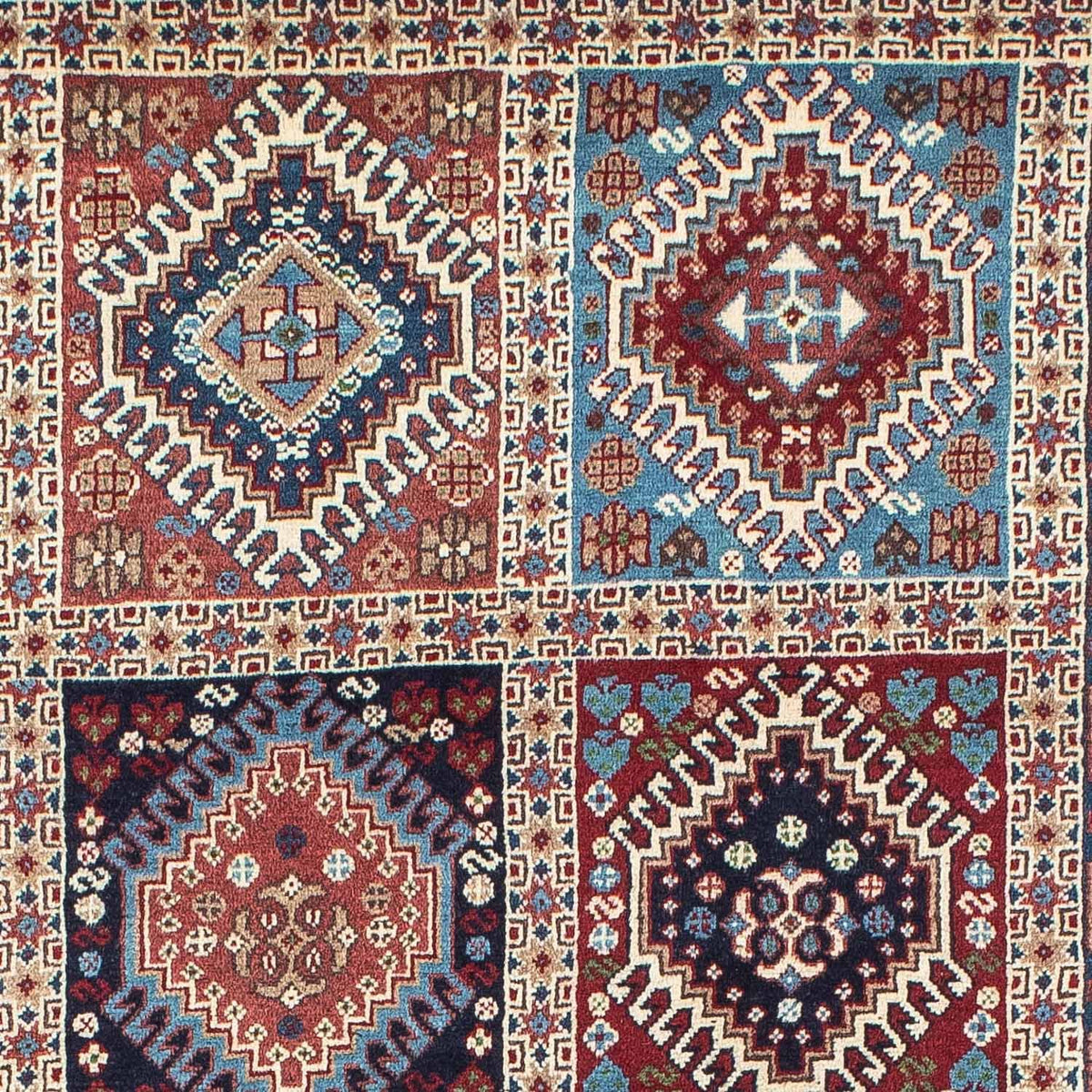 Tapis de couloir Tapis persan - Nomadic - 210 x 86 cm - beige