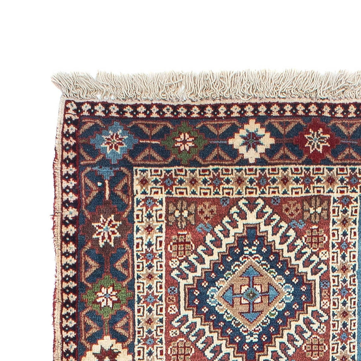 Tapis de couloir Tapis persan - Nomadic - 210 x 86 cm - beige