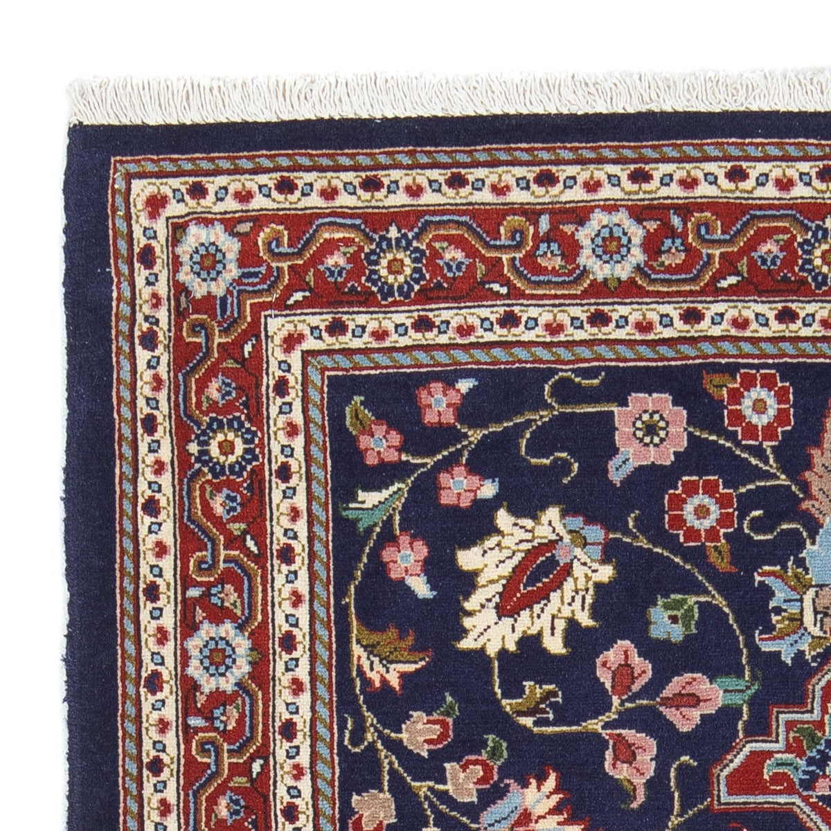 Tapis persan - Nomadic - 102 x 74 cm - bleu