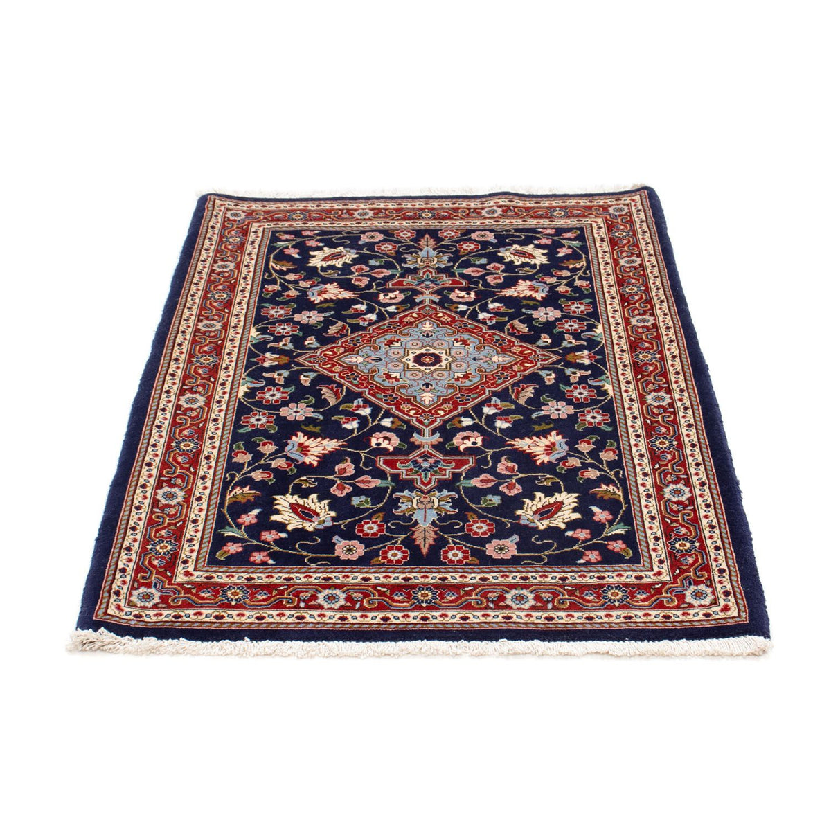 Tapis persan - Nomadic - 102 x 74 cm - bleu