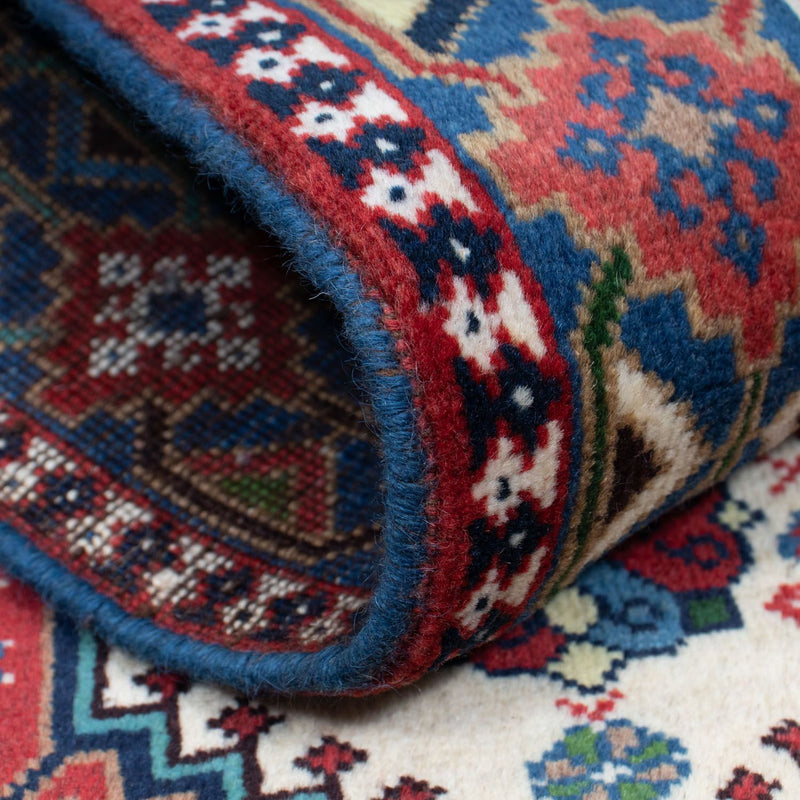 Tapis persan - Nomadic - 143 x 99 cm - bleu