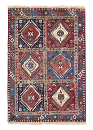 Tapis persan - Nomadic - 143 x 100 cm - bleu