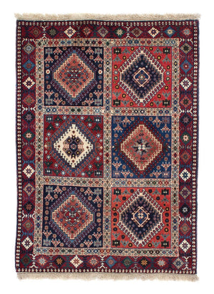 Tapis persan - Nomadic - 144 x 100 cm - bleu