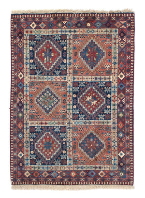 Tapis persan - Nomadic - 136 x 99 cm - bleu