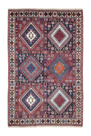 Tapis persan - Nomadic - 157 x 100 cm - rouille