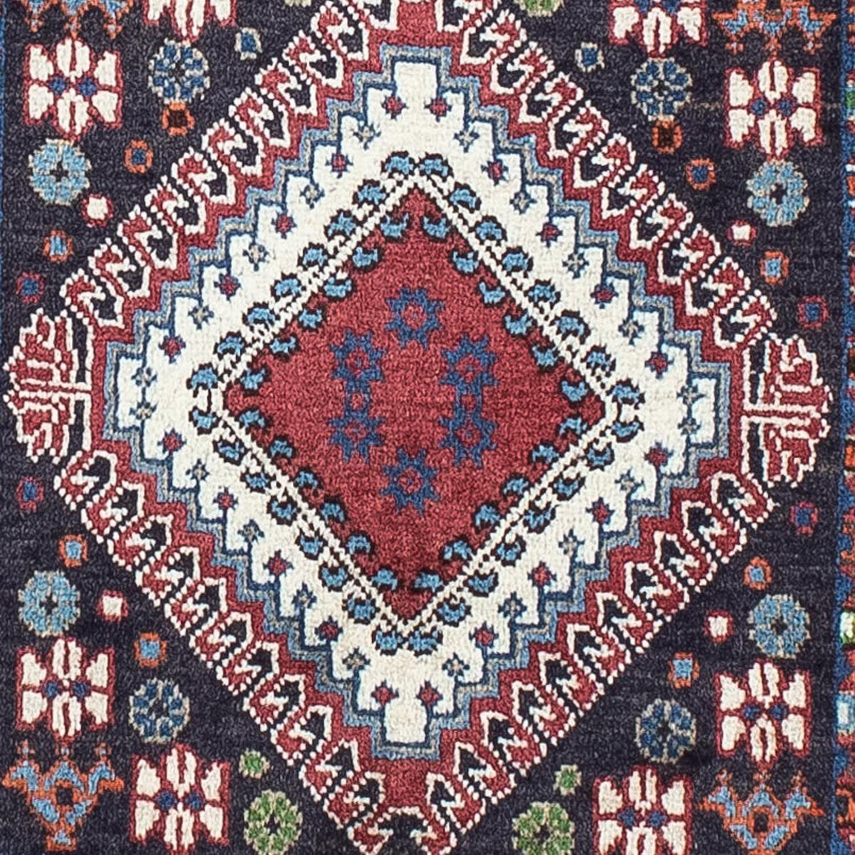 Tapis persan - Nomadic - 157 x 100 cm - rouille