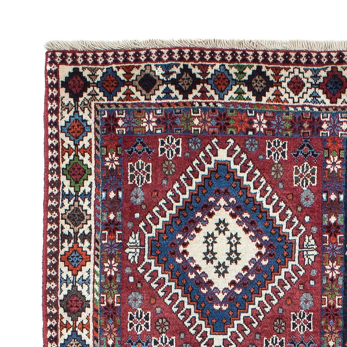 Tapis persan - Nomadic - 157 x 100 cm - rouille