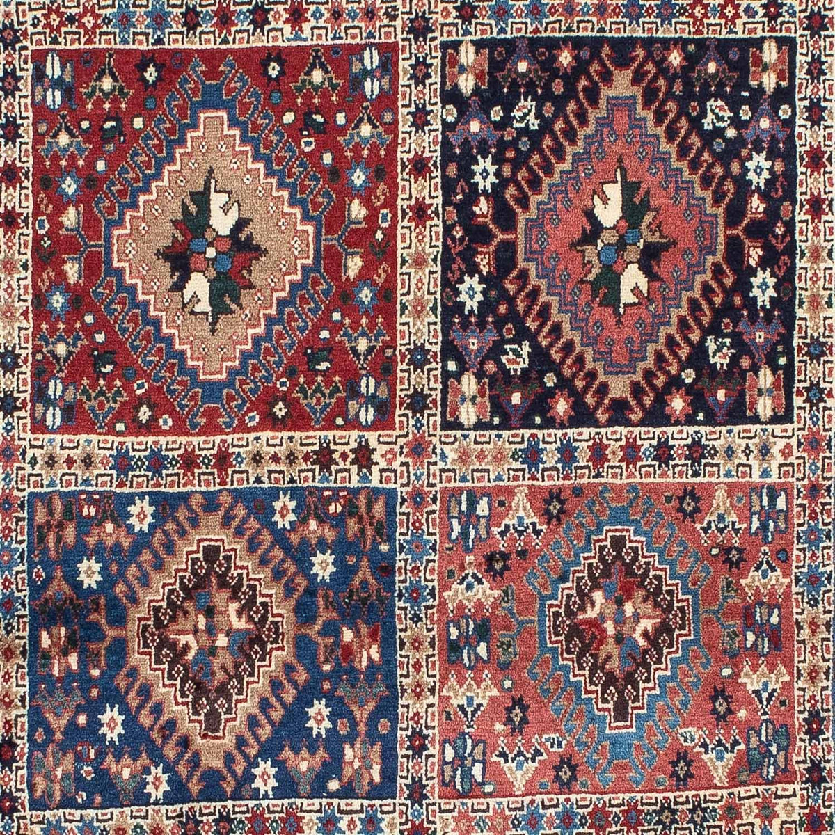 Tapis persan - Nomadic - 146 x 100 cm - bleu