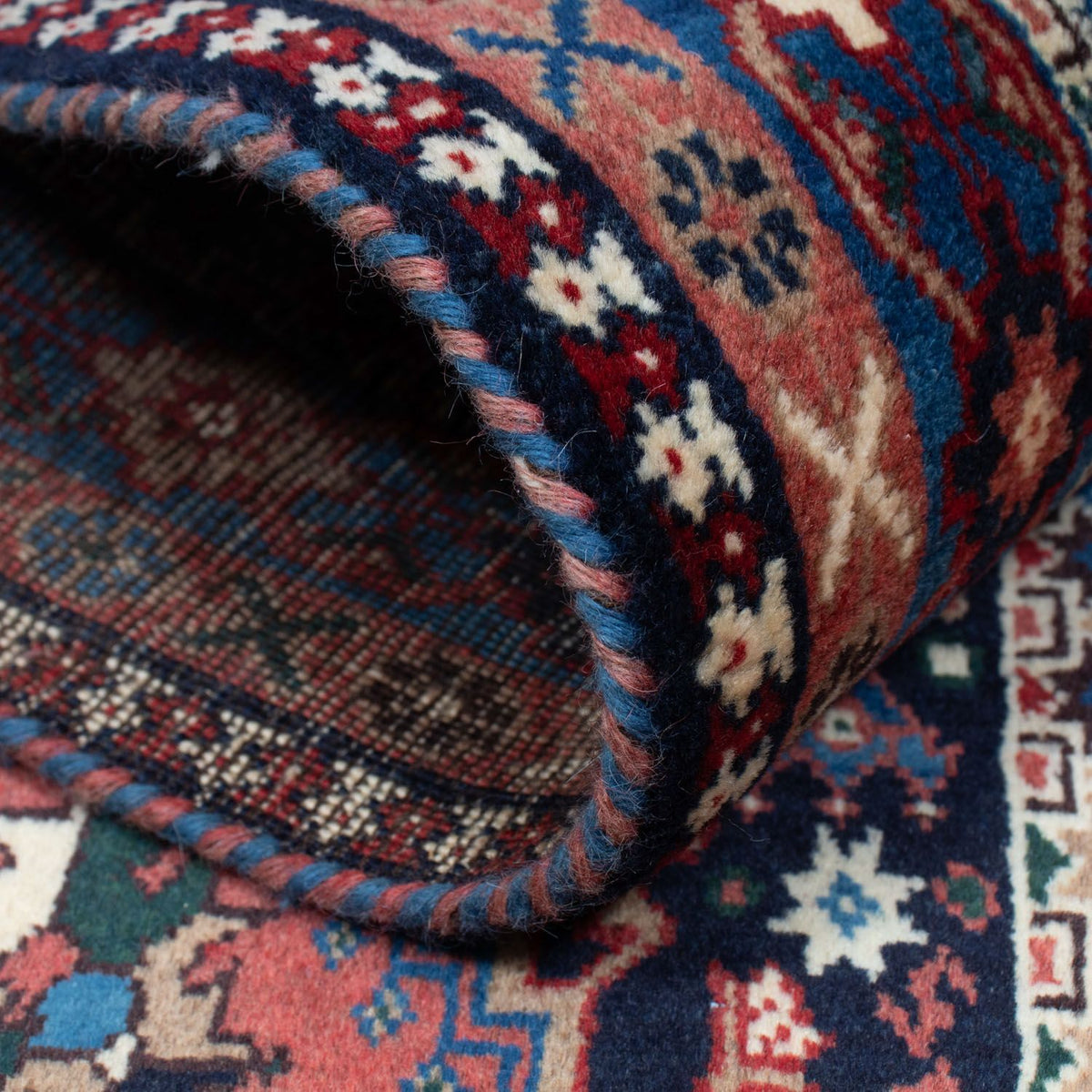 Tapis persan - Nomadic - 146 x 100 cm - bleu