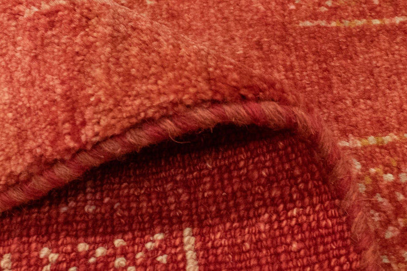 Tapis Gabbeh - Persan - 183 x 119 cm - rouge