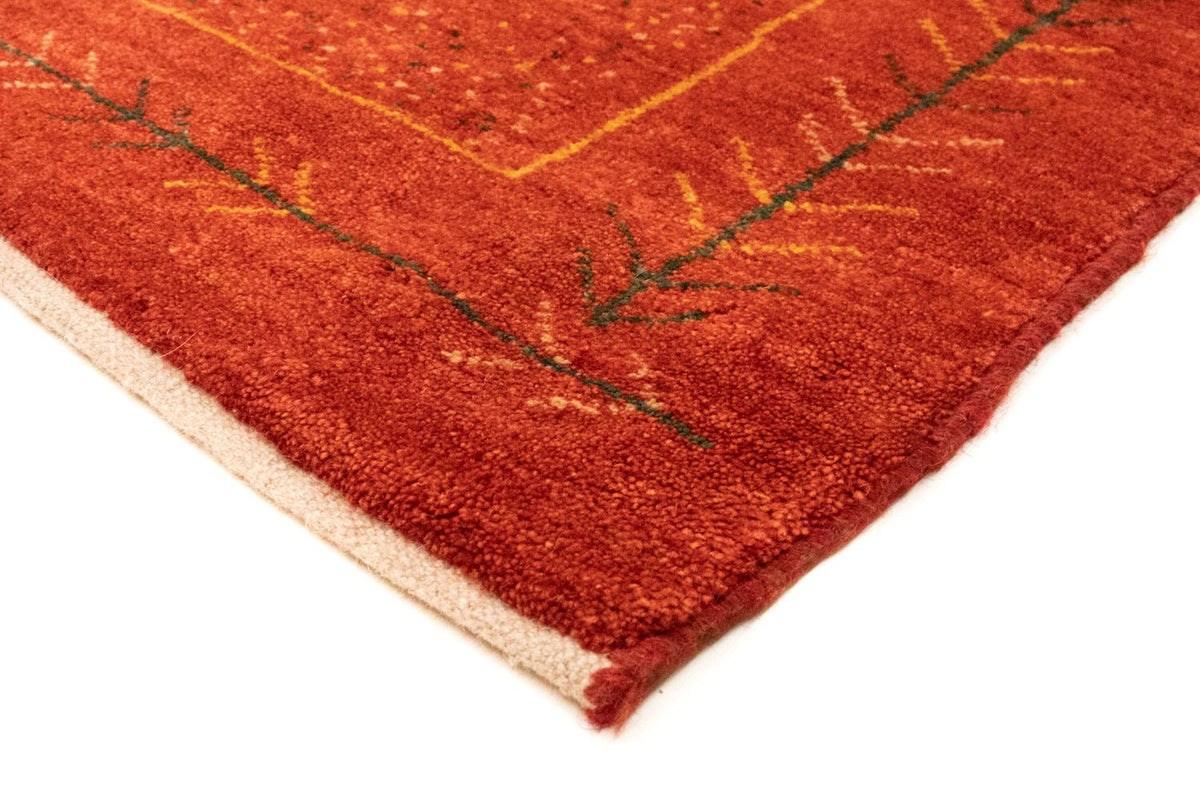Tapis Gabbeh - Persan - 231 x 168 cm - rouge