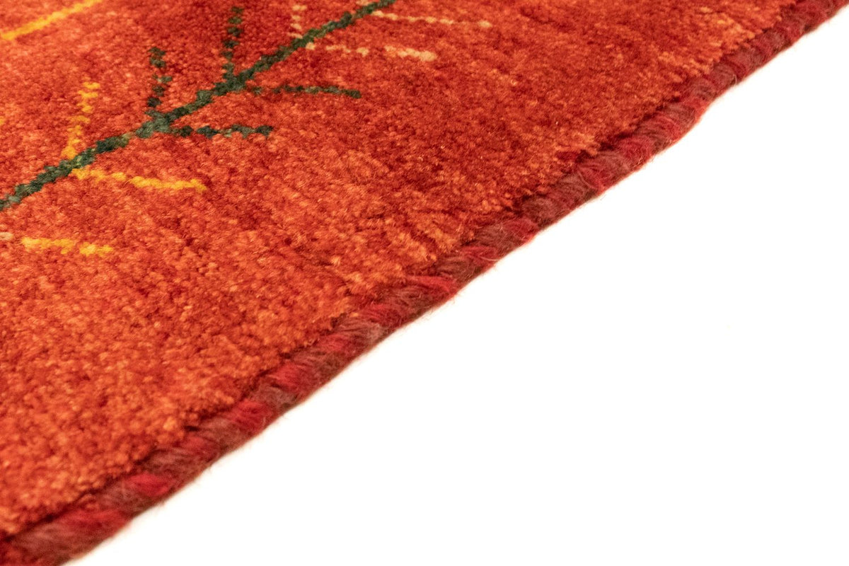 Tapis Gabbeh - Persan - 231 x 168 cm - rouge