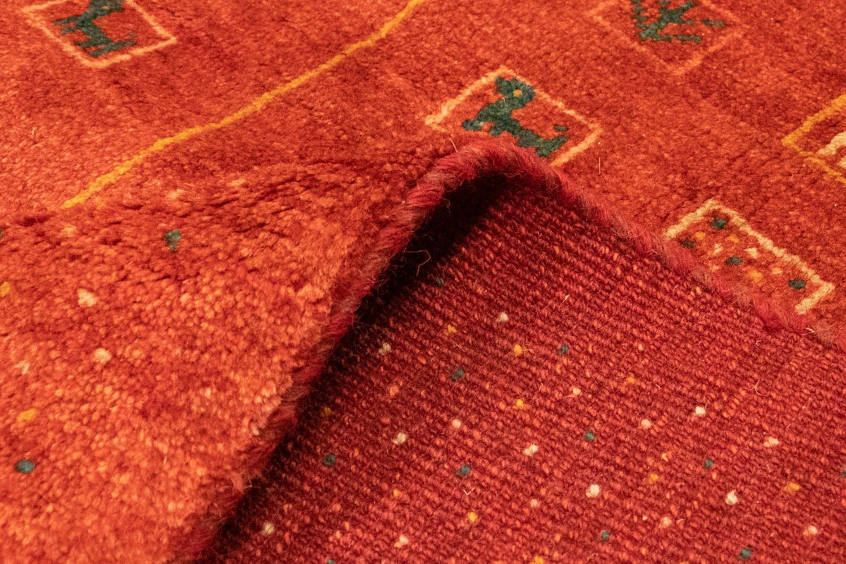 Tapis Gabbeh - Persan - 235 x 172 cm - rouge