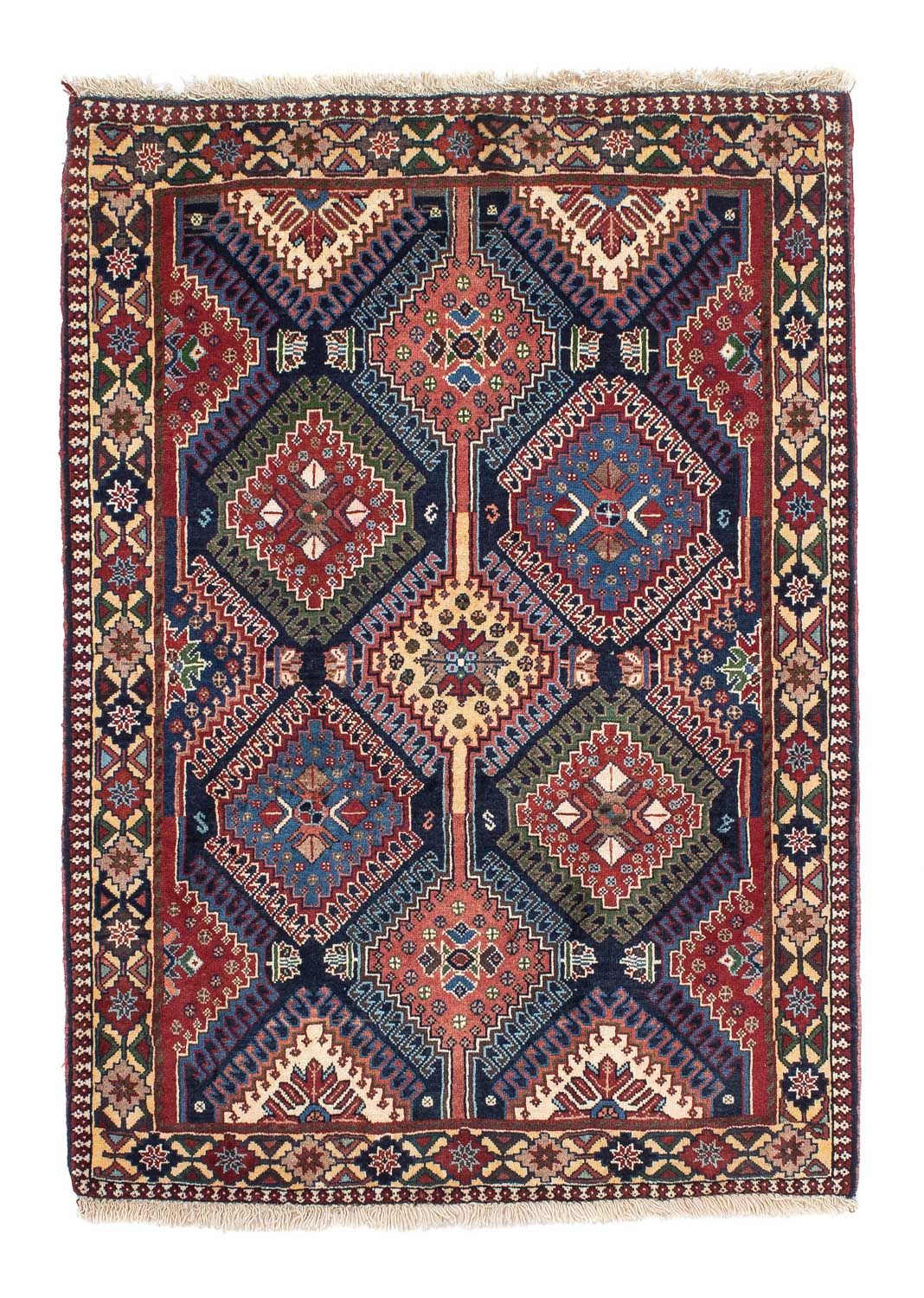 Tapis persan - Nomadic - 144 x 103 cm - bleu