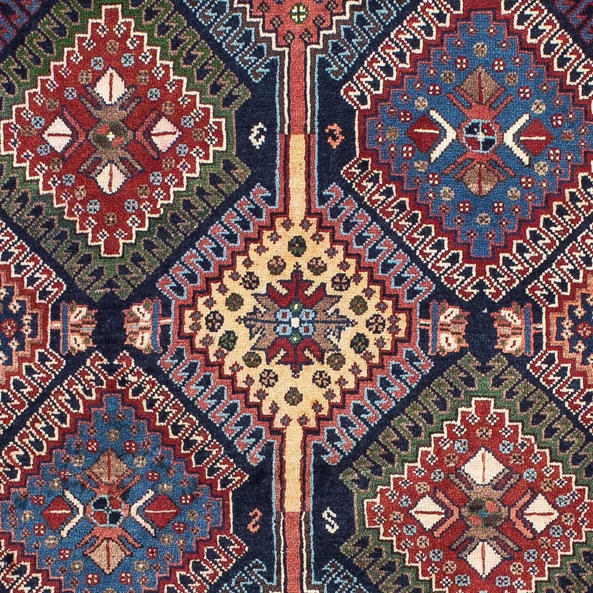 Tapis persan - Nomadic - 144 x 103 cm - bleu