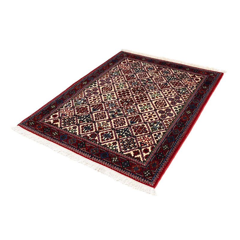 Tapis persan - Nomadic - 146 x 112 cm - rouge foncé