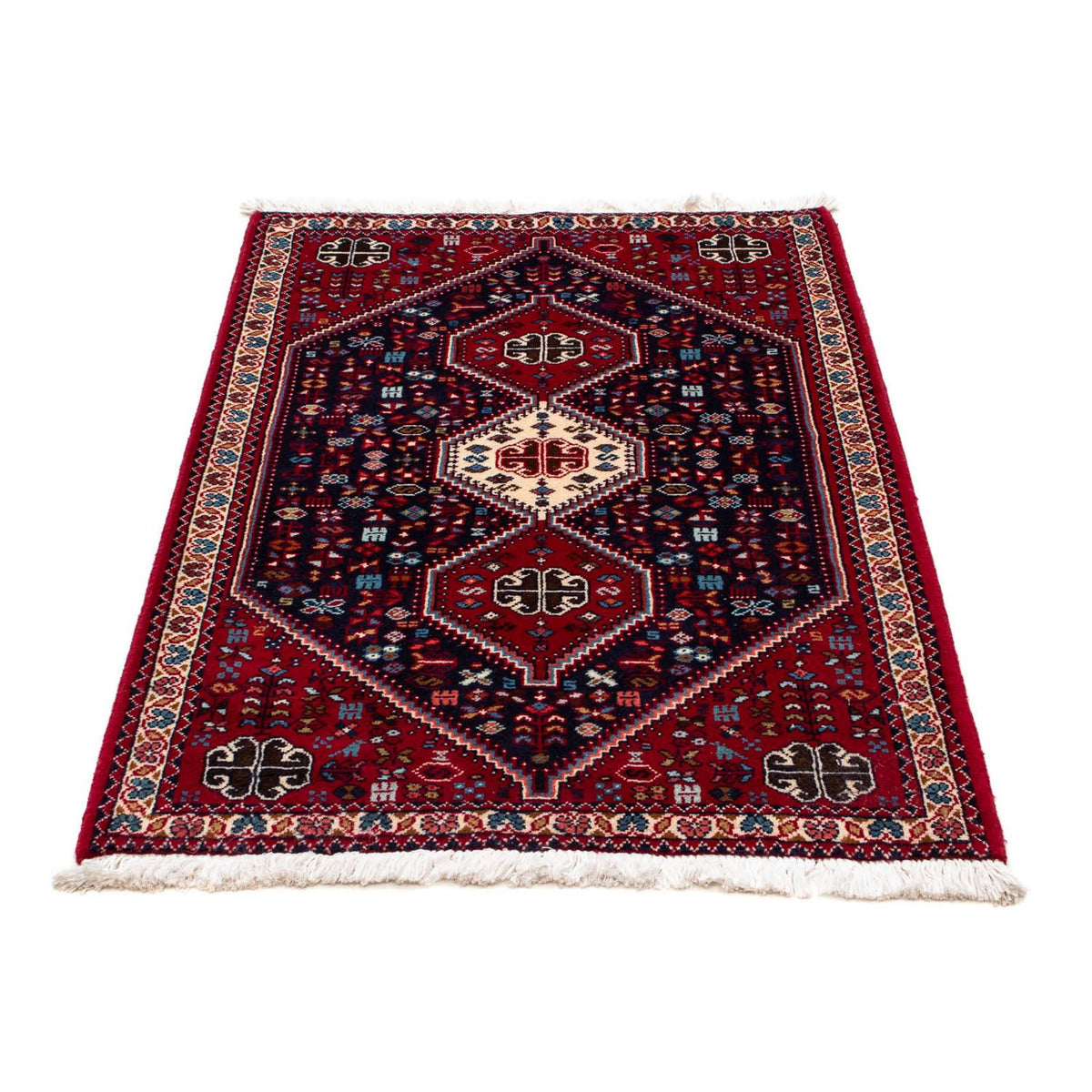Tapis persan - Nomadic - 121 x 76 cm - bleu foncé