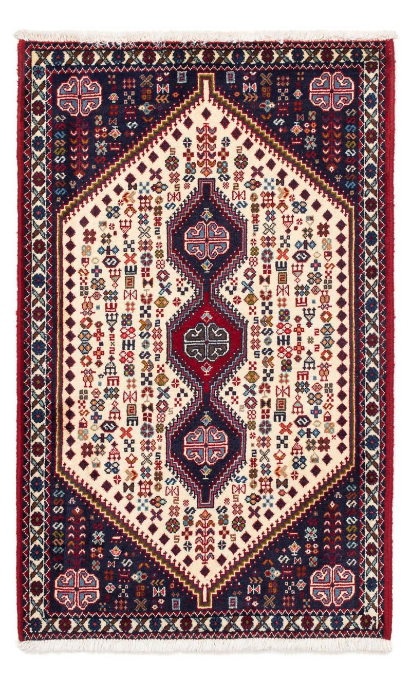 Tapis persan - Nomadic - 125 x 76 cm - beige
