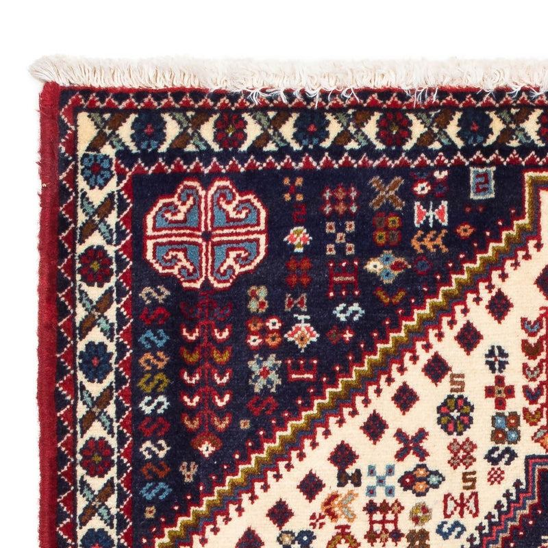 Tapis persan - Nomadic - 125 x 76 cm - beige