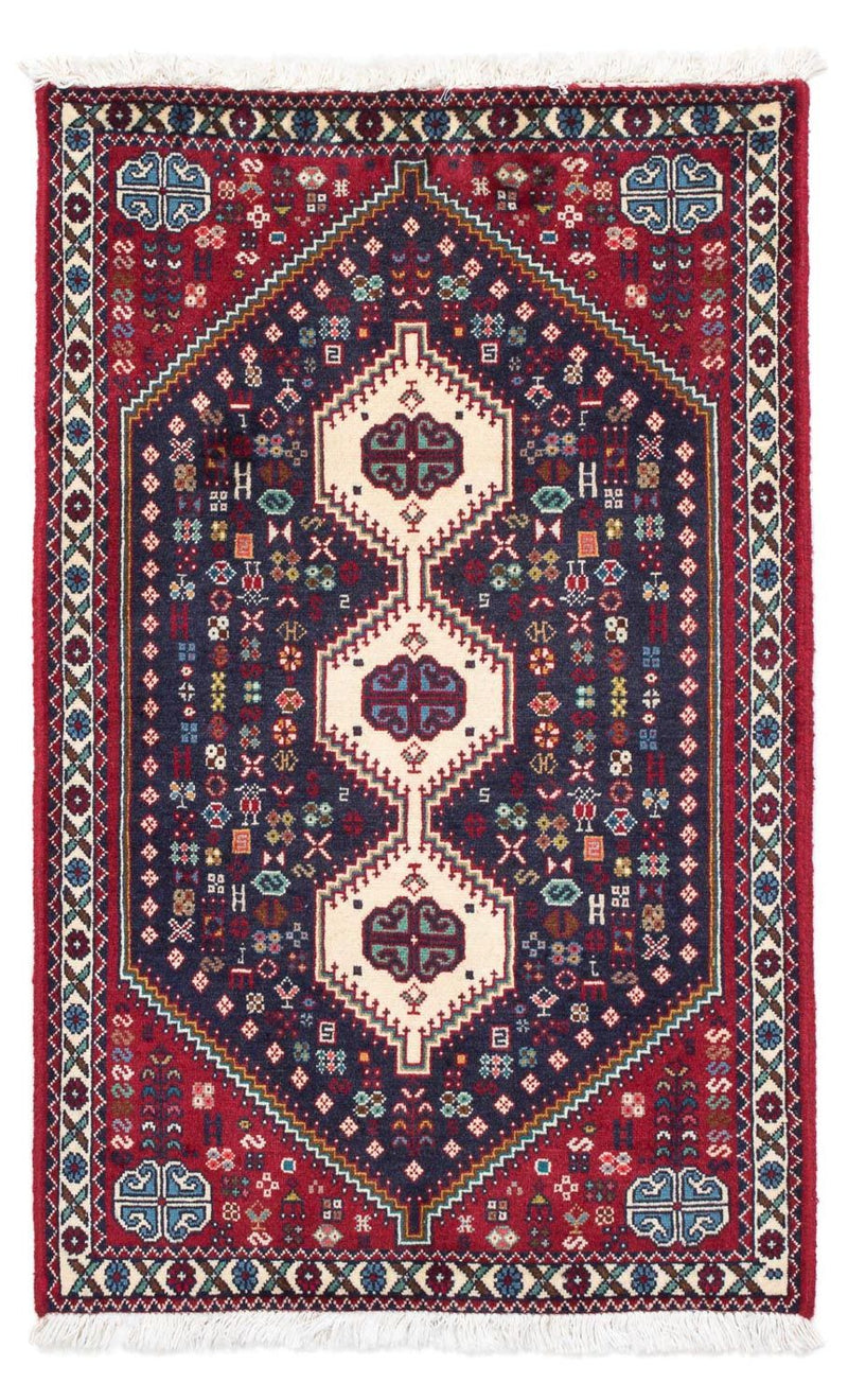 Tapis persan - Nomadic - 120 x 74 cm - bleu foncé