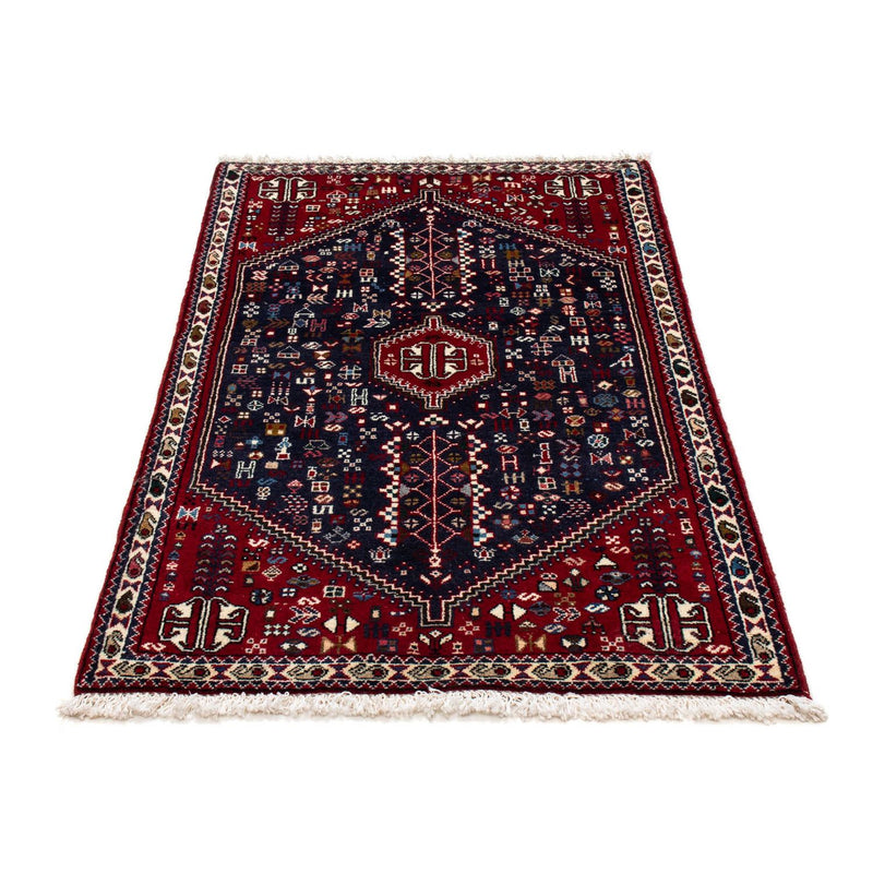 Tapis persan - Nomadic - 129 x 78 cm - bleu foncé