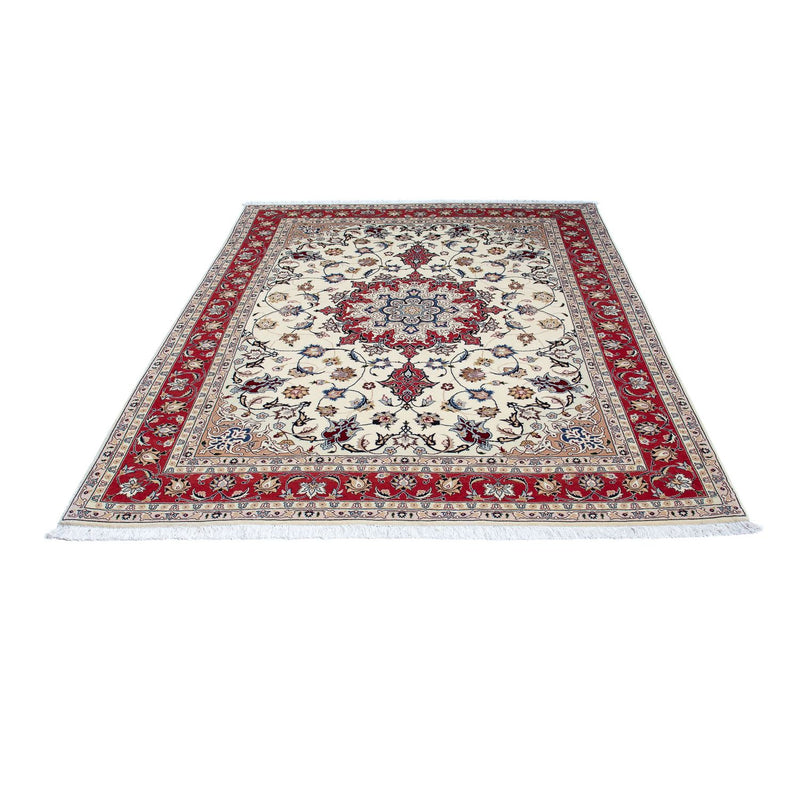 Tapis persan - Tabriz - Royal - 203 x 154 cm - beige