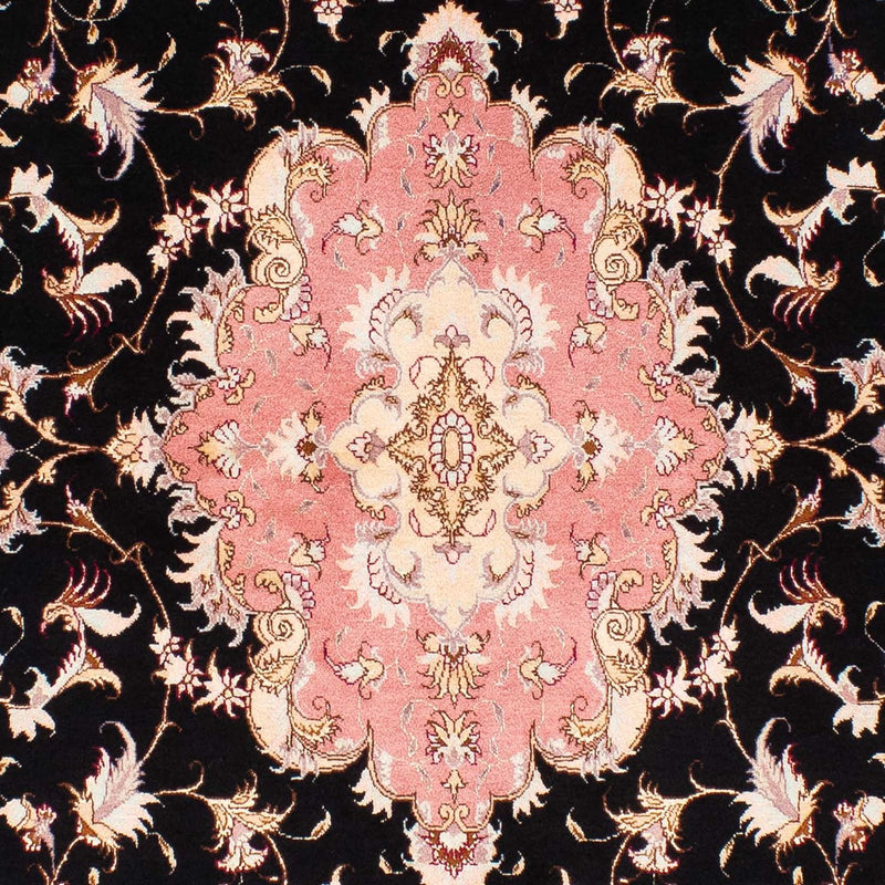 Tapis persan - Tabriz - Royal - 236 x 165 cm - bleu foncé