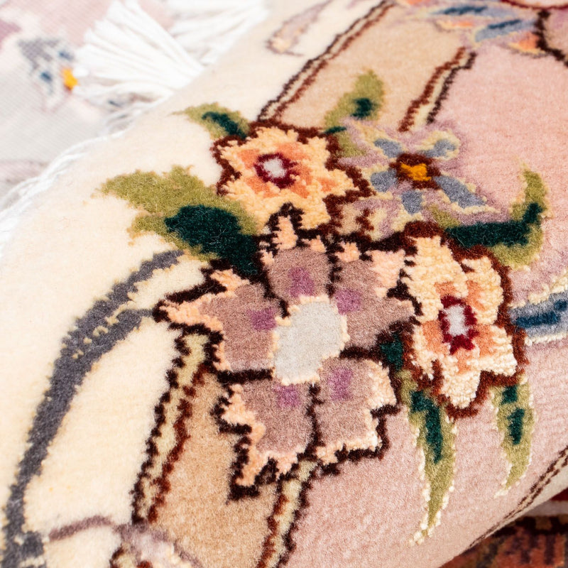 Tapis persan - Tabriz - Royal ronde  - 250 x 250 cm - beige