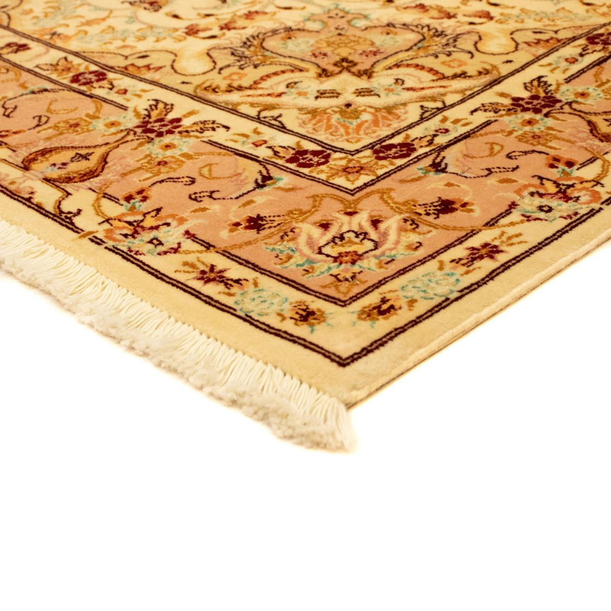 Tapis persan - Tabriz - Royal - 147 x 102 cm - beige