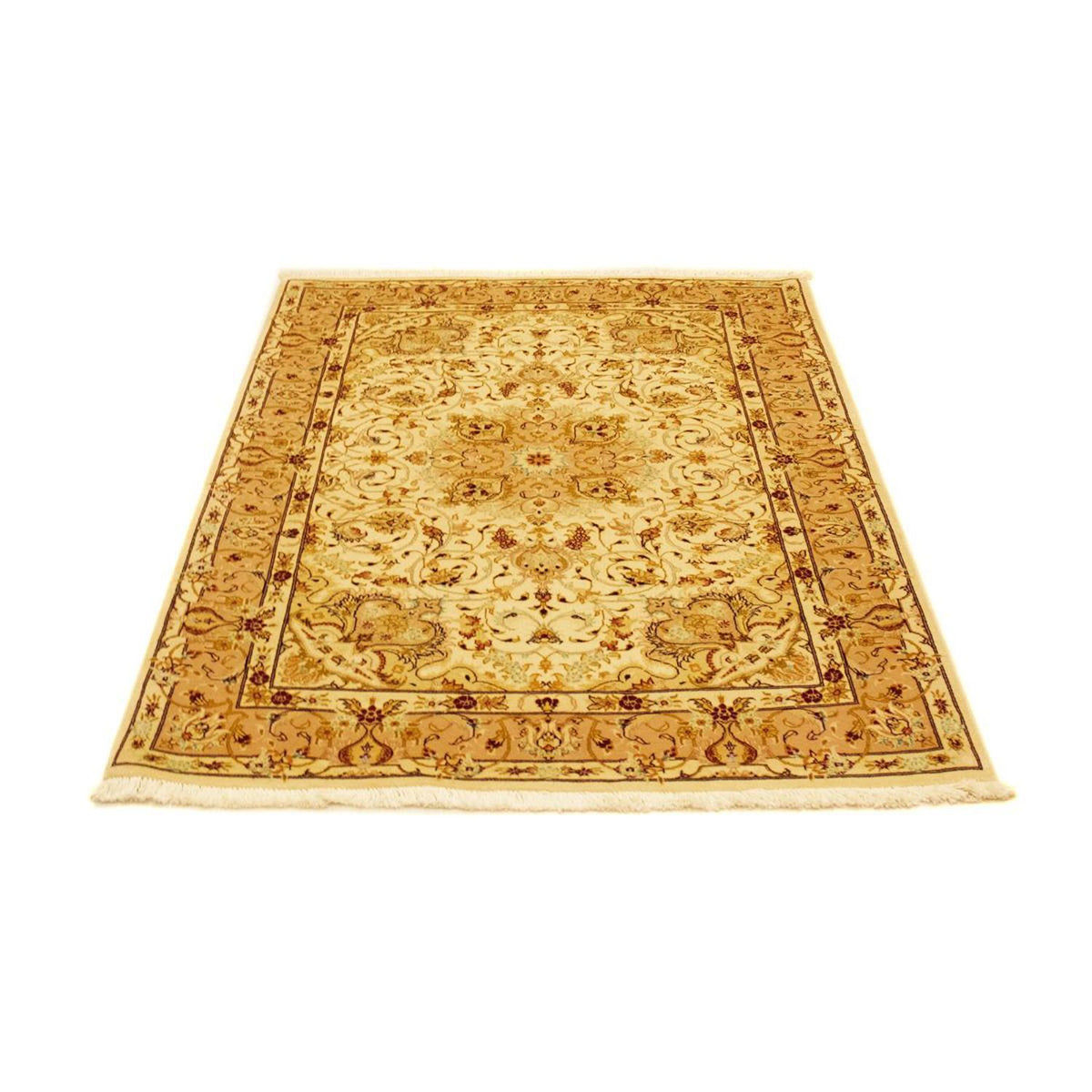 Tapis persan - Tabriz - Royal - 147 x 102 cm - beige