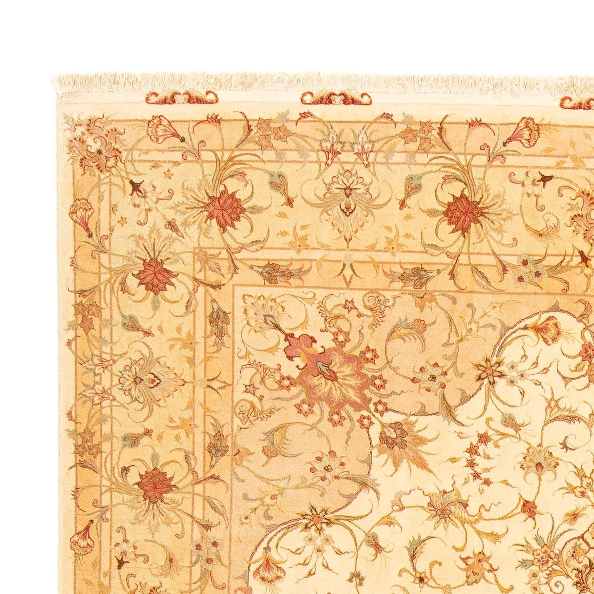 Tapis persan - Tabriz - Royal - 302 x 198 cm - beige