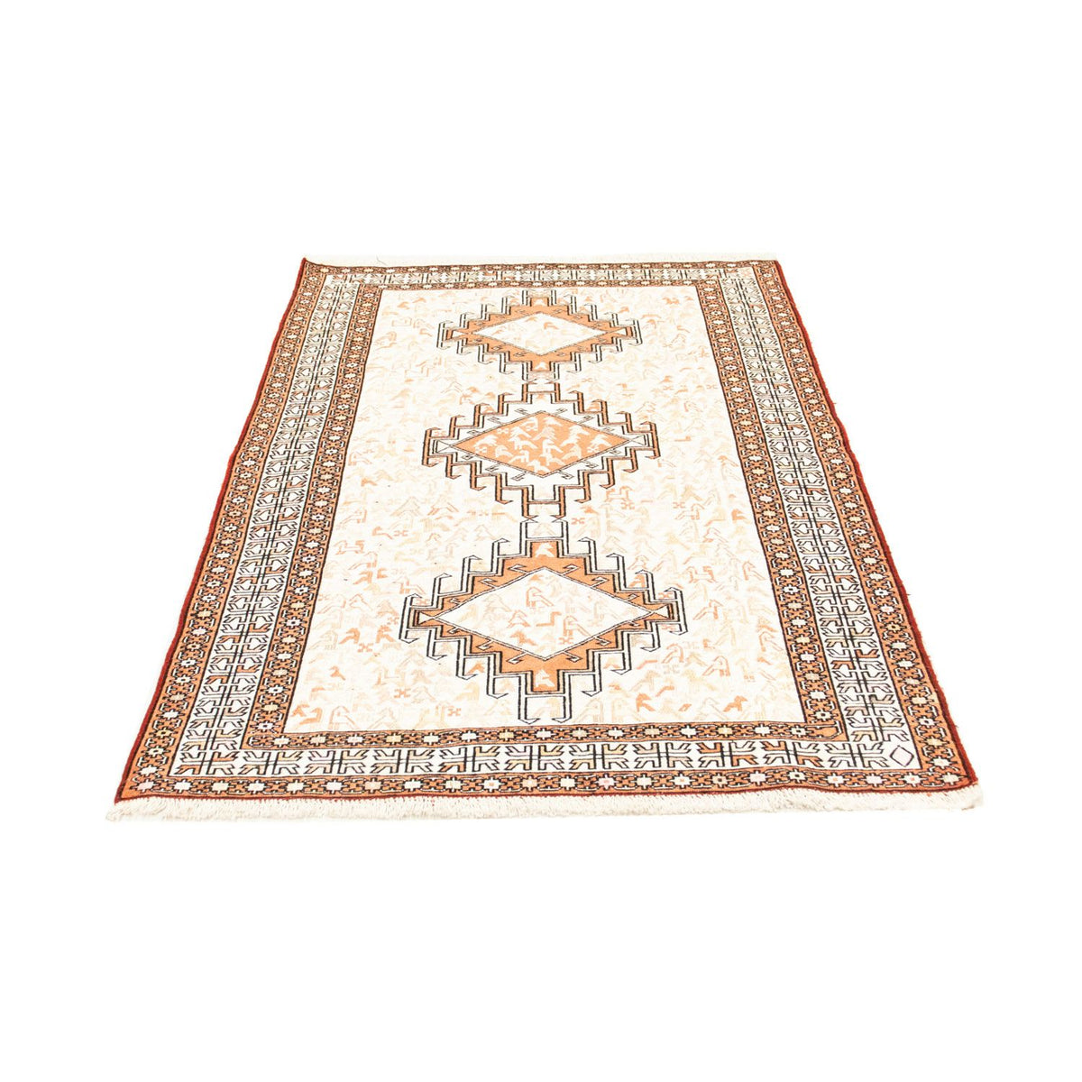 Tapis persan - Nomadic - 149 x 102 cm - beige
