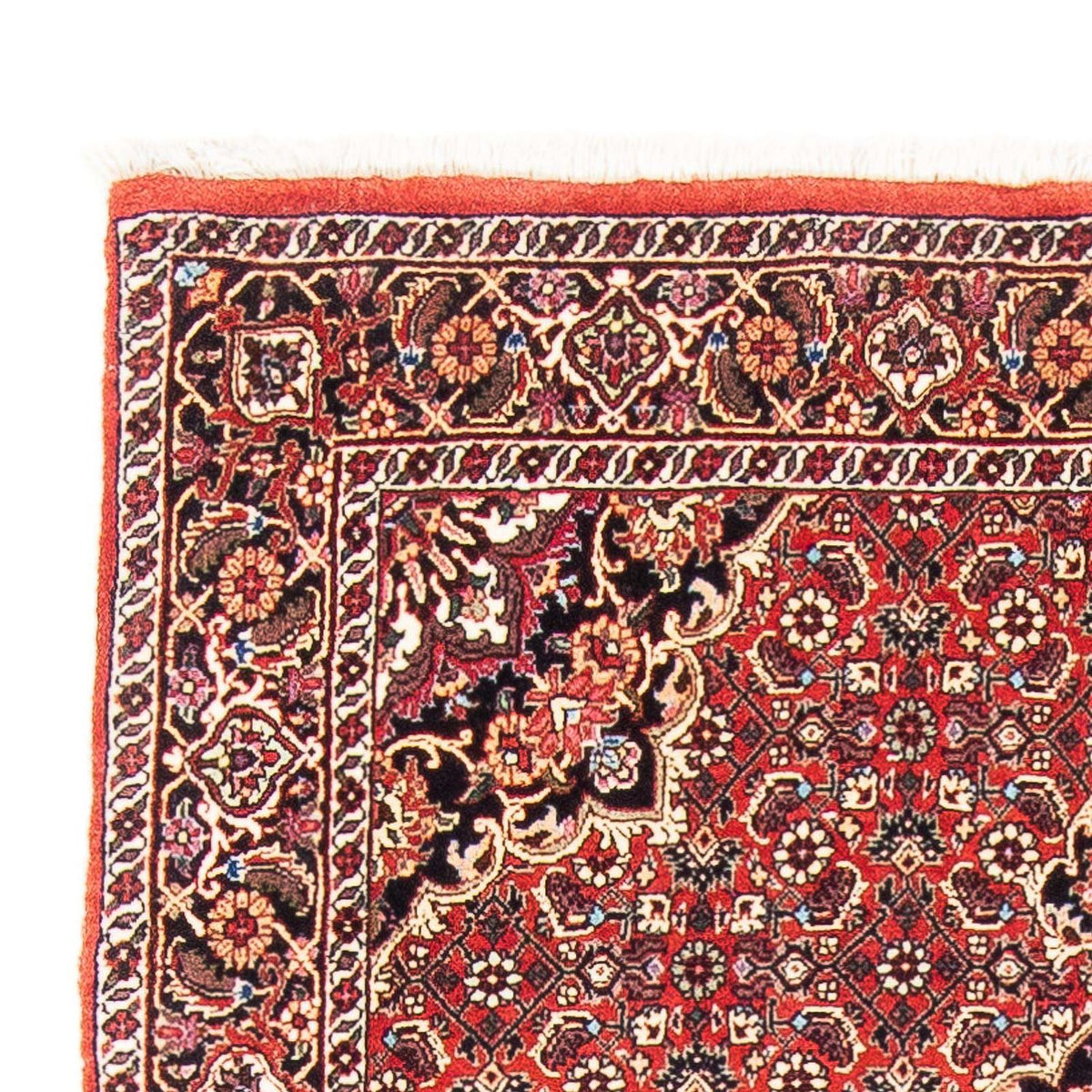Tapis de couloir Tapis persan - Bidjar - 184 x 100 cm - rouge