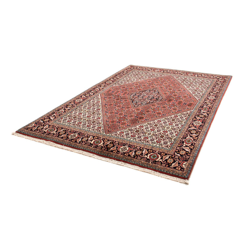 Tapis persan - Bidjar - 247 x 169 cm - rouge foncé