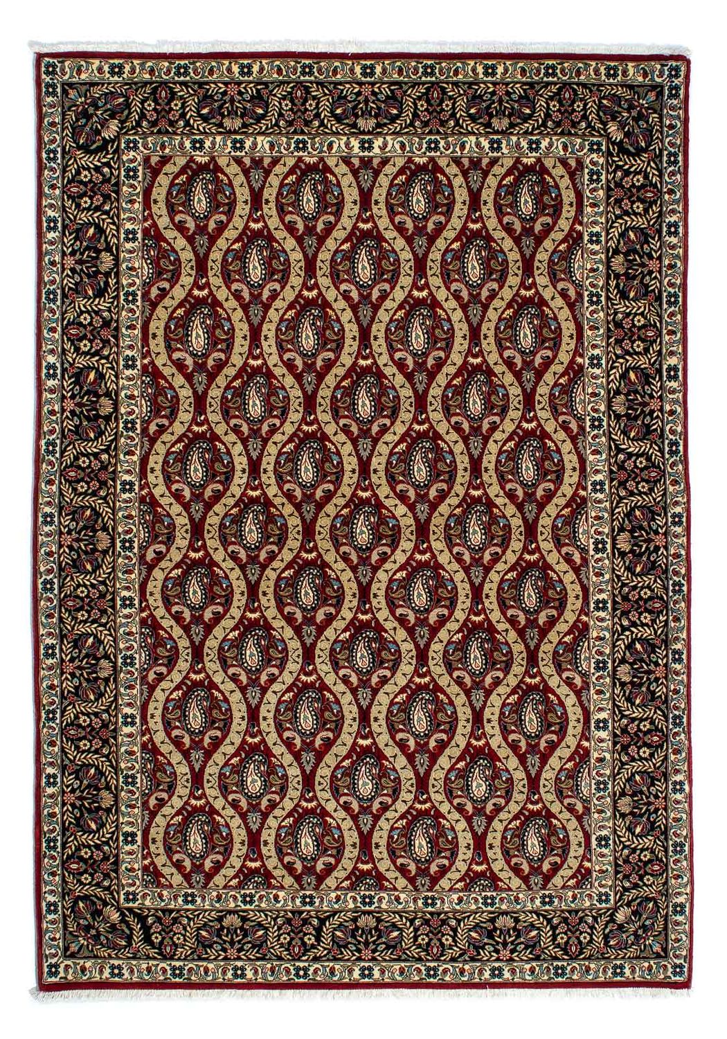 Tapis persan - Ghom - 207 x 140 cm - multicolore