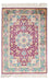Tapis persan - Ghom - 148 x 99 cm - rouge foncé