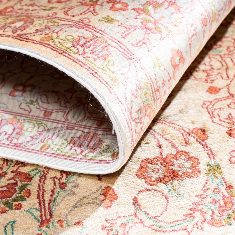 Tapis persan - Ghom - 146 x 98 cm - beige