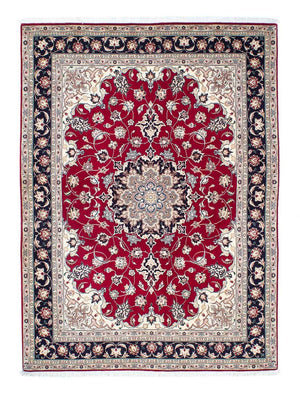 Tapis persan - Tabriz - Royal - 204 x 151 cm - rouge foncé