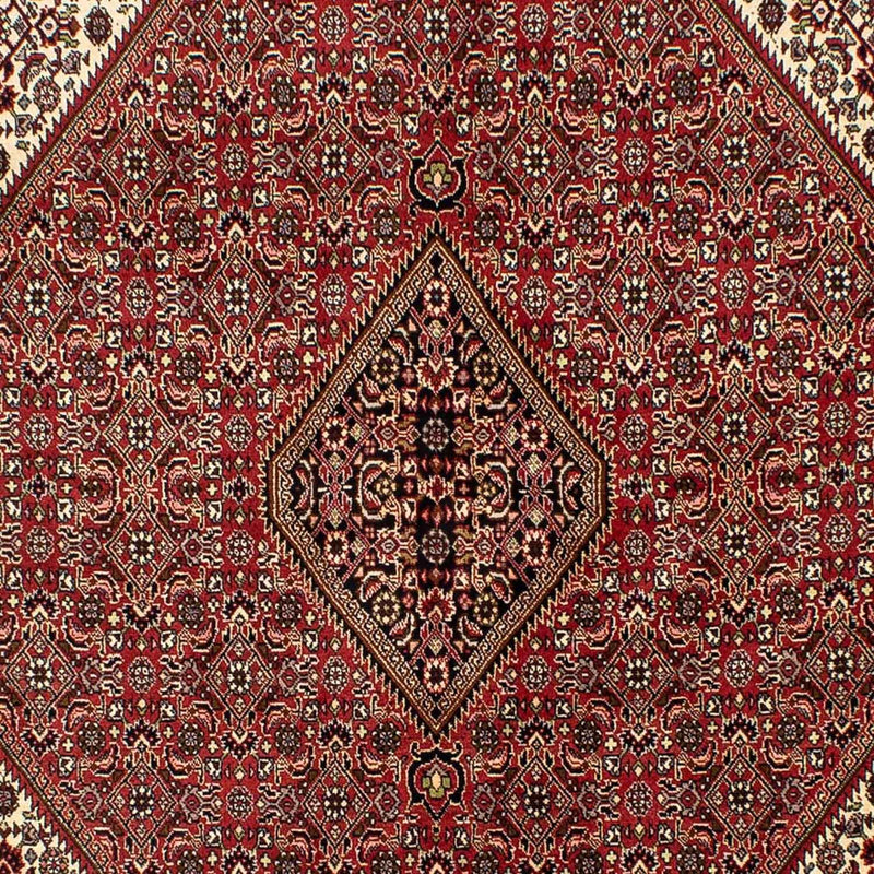 Tapis persan - Bidjar - 242 x 171 cm - rouge foncé