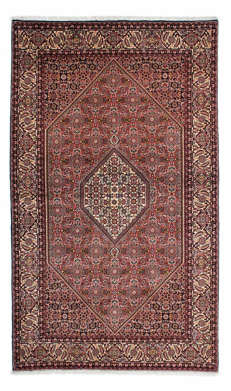 Tapis persan - Bidjar - 240 x 140 cm - rouge clair