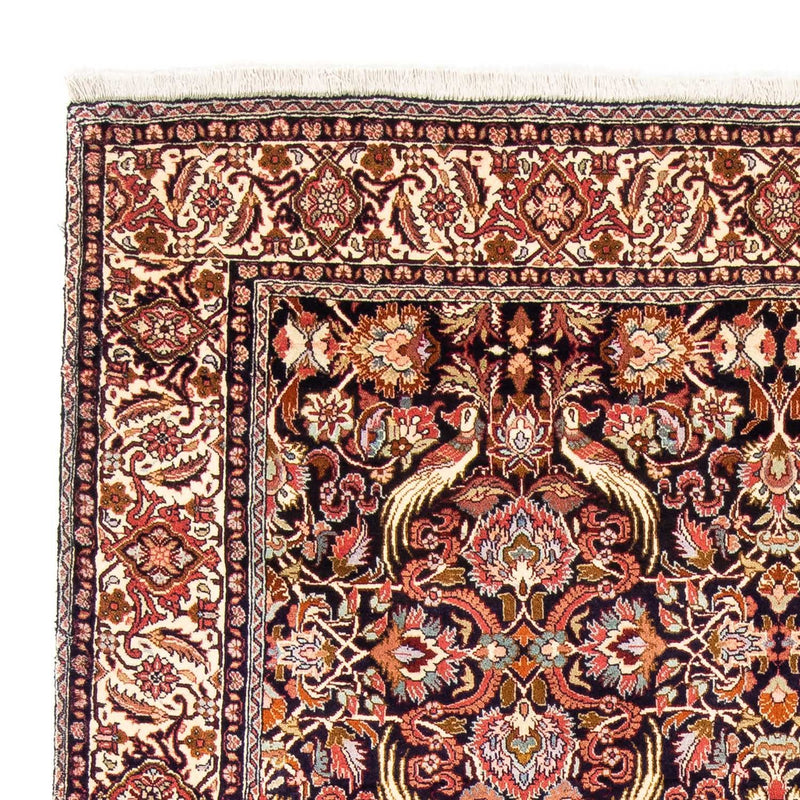 Tapis persan - Bidjar - 239 x 171 cm - bleu foncé