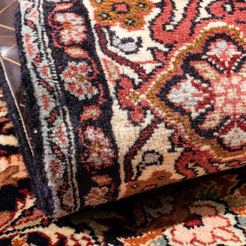 Tapis persan - Bidjar - 239 x 171 cm - bleu foncé