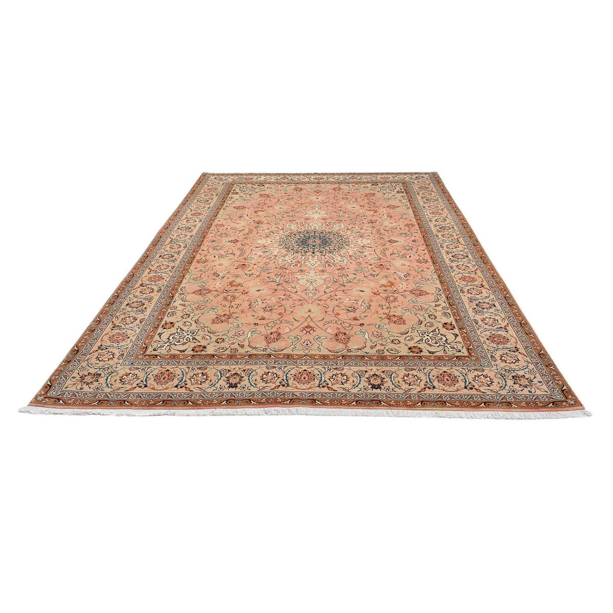 Tapis persan - Tabriz - Royal - 300 x 203 cm - rose
