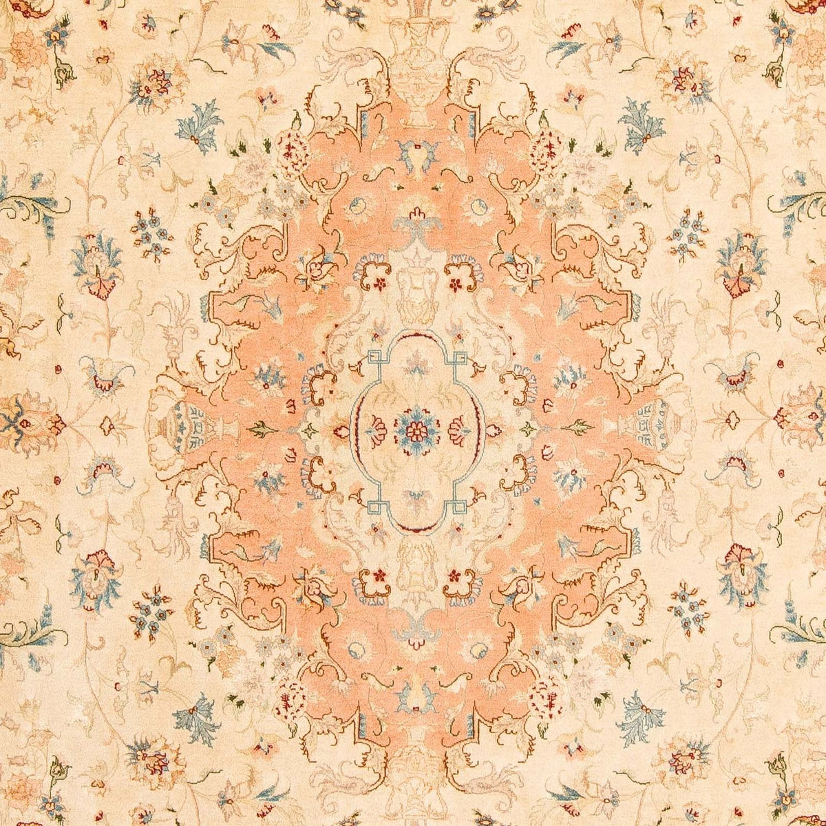 Tapis persan - Tabriz - Royal - 303 x 200 cm - beige