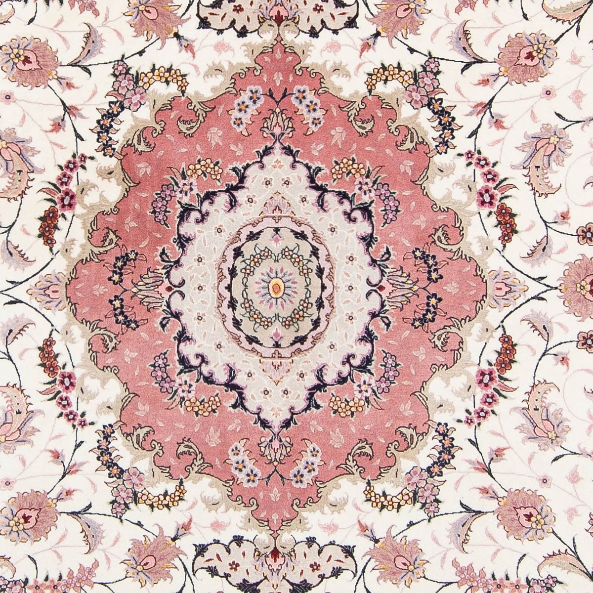 Tapis persan - Tabriz - Royal - 320 x 200 cm - beige