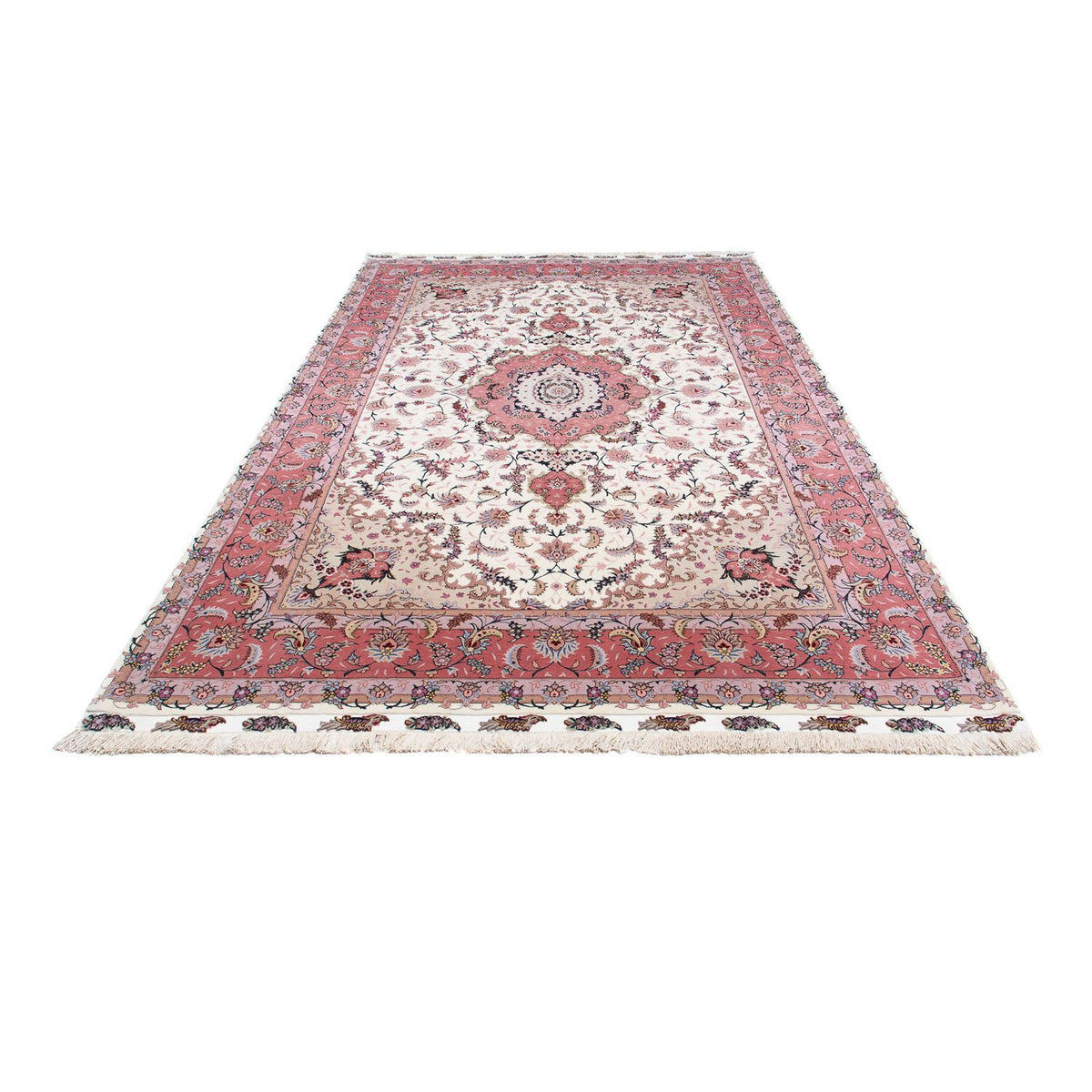 Tapis persan - Tabriz - Royal - 320 x 200 cm - beige