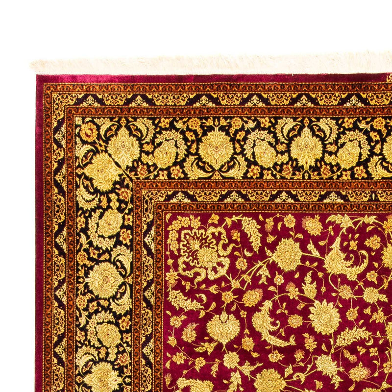 Tapis persan - Ghom - 300 x 200 cm - rouge