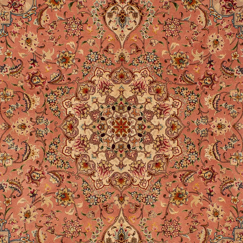 Tapis persan - Tabriz - Royal - 211 x 148 cm - rouille