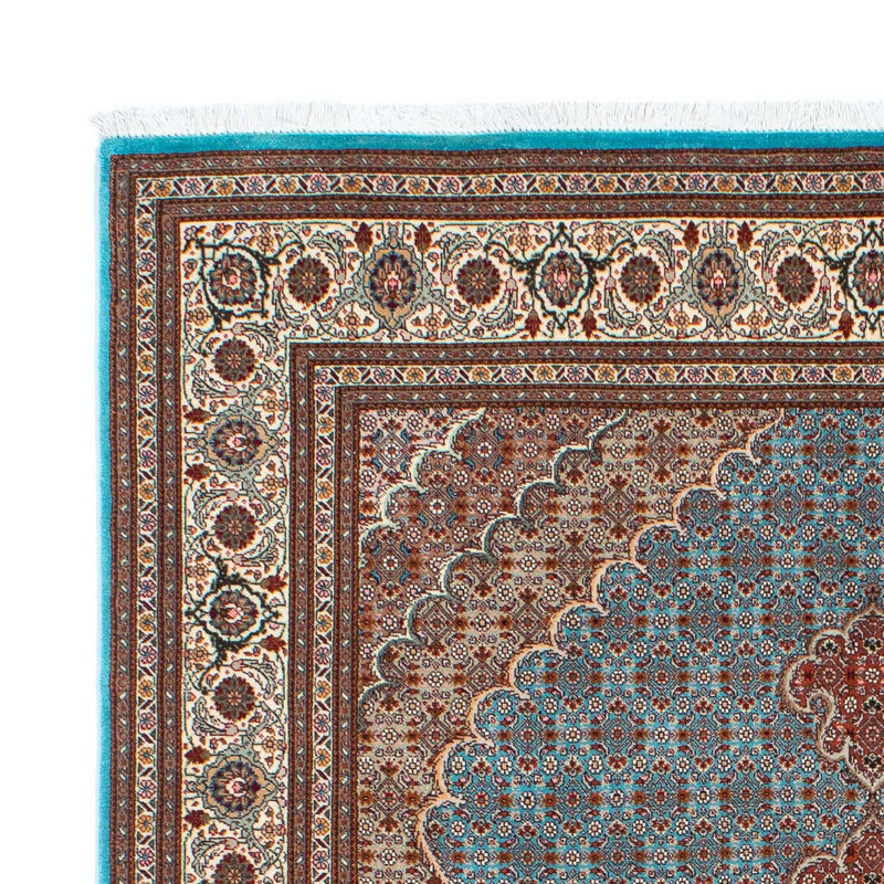 Tapis persan - Tabriz - 202 x 150 cm - turquoise