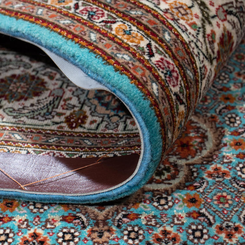 Tapis persan - Tabriz - 202 x 150 cm - turquoise